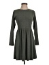 Mi ami Solid Gray Casual Dress Size S - photo 1