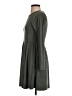Mi ami Solid Gray Casual Dress Size S - photo 5