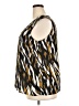 Kasper 100% Polyester Gold Sleeveless Blouse Size 2X - photo 5