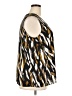 Kasper 100% Polyester Gold Sleeveless Blouse Size 2X - photo 4