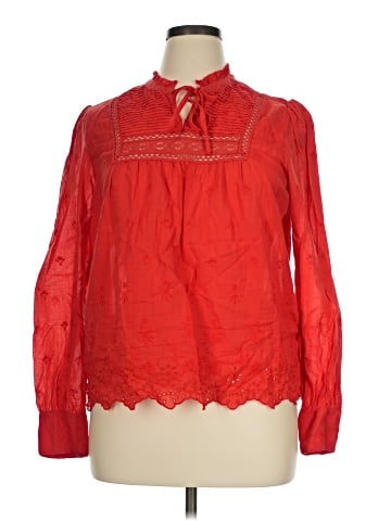 Lucky Brand Long Sleeve Blouse (view 1)