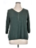 Roz & Ali Teal Pullover Sweater Size 1X - photo 1