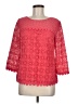 Boden 100% Cotton Red 3/4 Sleeve Blouse Size 6 - photo 1