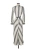 MNG Chevron-herringbone Gray Casual Dress Size 2 - photo 2