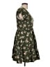 No Boundaries Floral Green Casual Dress Size L - photo 4