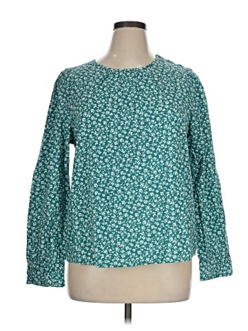 J.Crew Factory Store Long Sleeve Blouse (view 1)