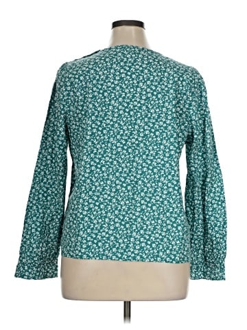 J.Crew Factory Store Long Sleeve Blouse (view 2)