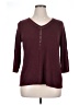 Roz & Ali Burgundy Cardigan Size 1X - photo 1