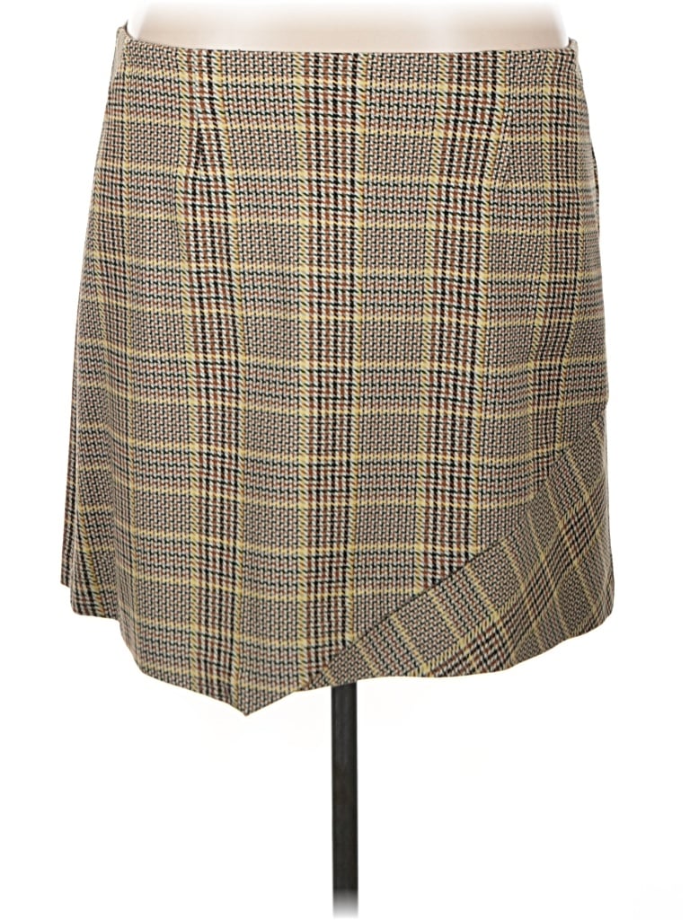 Pre-owned Cabi Formal Skirt In Yellow