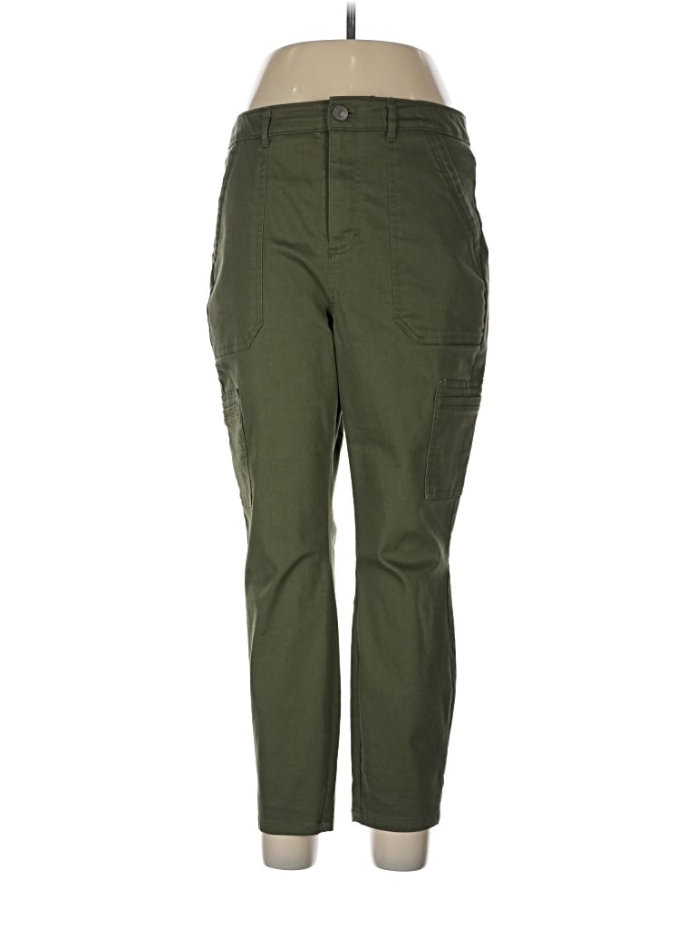 Pre-owned Nine West Cargo Pants In Green
