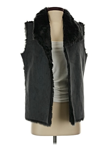 Ann Taylor LOFT Faux Fur Vest (view 1)