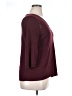 Roz & Ali Burgundy Cardigan Size 1X - photo 4