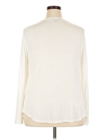 Simply Vera Vera Wang 3/4 Sleeve Top (view 2)