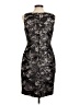 Carmen Marc Valvo 100% Polyester Black Cocktail Dress Size 8 - photo 2