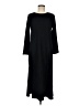 Unbranded Solid Black Casual Dress Size M - photo 1