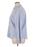 Chico's Blue Long Sleeve Button-Down Shirt Size XL (3) - photo 5