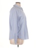 Chico's Blue Long Sleeve Button-Down Shirt Size XL (3) - photo 4