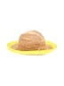 Raffaello Bettini 100% Straw Yellow Sun Hat One size - photo 1