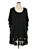Dotti Black Short Sleeve Top Size 2X (estimated) - photo 1