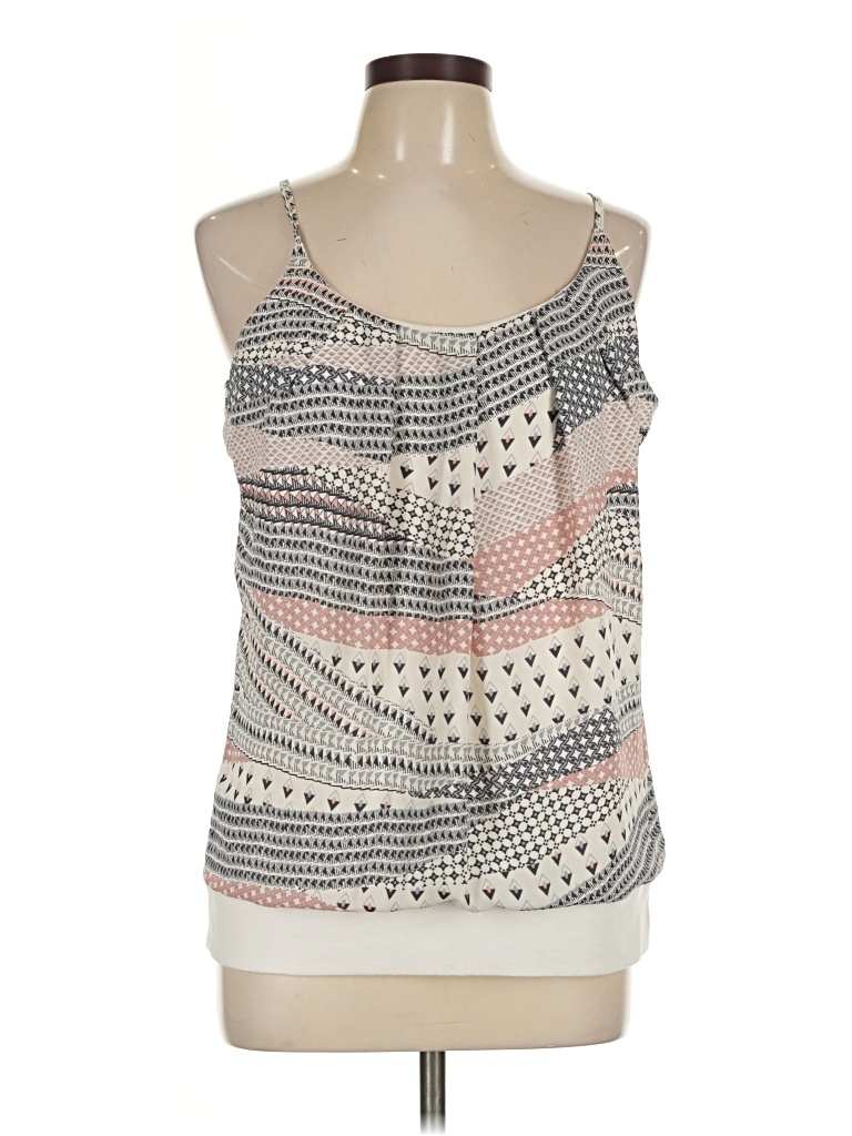 Pre-owned Maurices Sleeveless Blouse In Gray