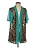 Crazy Train Teal Cardigan Size S - photo 1