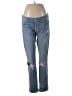 7 For All Mankind Hearts Blue Jeans Size 28 waist - photo 1