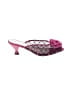 John Fashion Floral Pink Heels Size 8 - photo 1