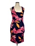 Venus Tropical Blue Cocktail Dress Size XL - photo 1