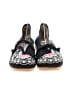 Unbranded Floral Black Flats Size 7 1/2 - photo 2