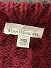 L.L.Bean Signature Color Block Burgundy Pullover Sweater Size XXS - photo 7