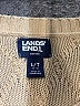 Lands' End Stripes Tan Pullover Sweater Size L (tall) - photo 7
