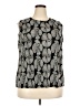 Ronni Nicole Black Sleeveless Blouse Size 2X - photo 1