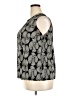 Ronni Nicole Black Sleeveless Blouse Size 2X - photo 5