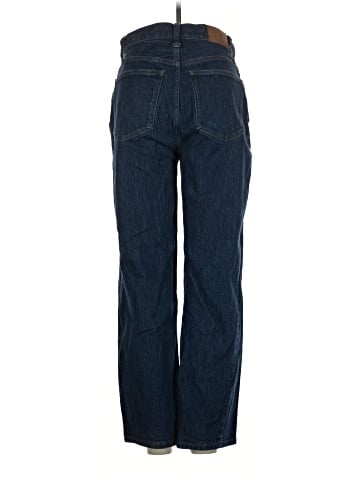 Madewell The Perfect Vintage Straight Jean in Greenhaven Wash: Seamed Version (view 2)