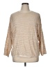 Purejill Metallic Tan Pullover Sweater Size XL - photo 1