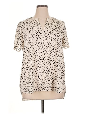 Pleione Short Sleeve Blouse (view 1)