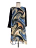 Cupio Graphic Blue Cocktail Dress Size M - photo 1