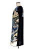 Cupio Graphic Blue Cocktail Dress Size M - photo 5