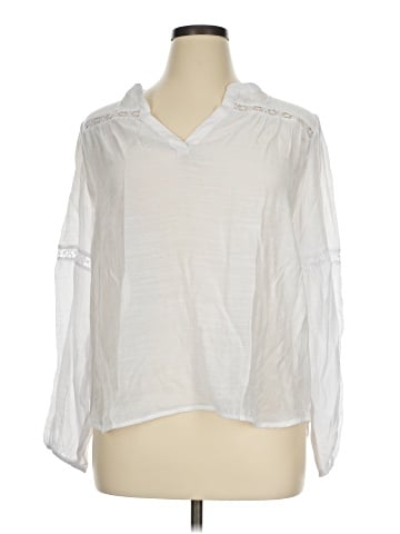 Counterparts 3/4 Sleeve Blouse (view 1)
