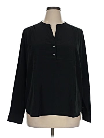J.Crew Factory Store Long Sleeve Blouse (view 1)