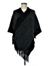 Janice 100% Acrylic Black Poncho One size - photo 1