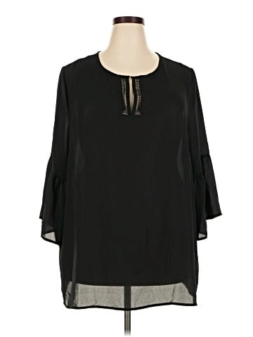 Pleione 3/4 Sleeve Blouse (view 1)