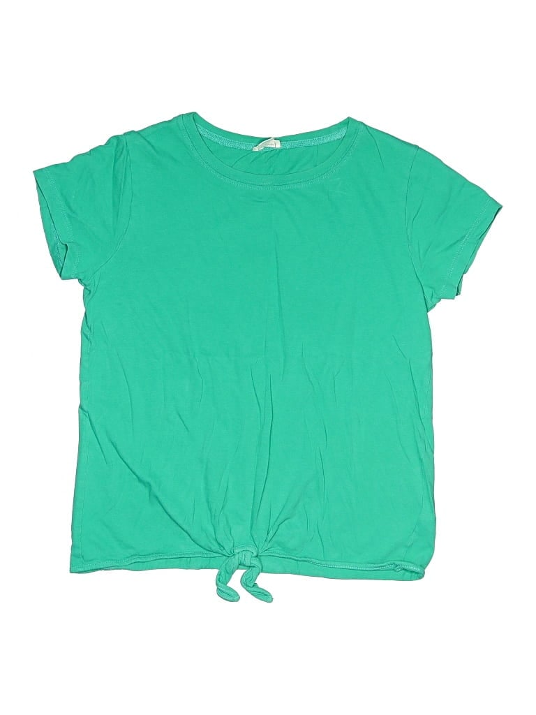 Pre-owned Crewcuts Outlet Kids' Short Sleeve T-shirt In Green