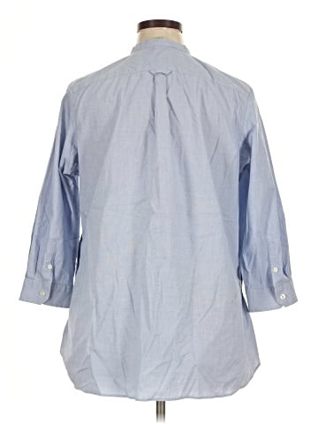 Duluth Trading Co. 3/4 Sleeve Button-Down Shirt (view 2)