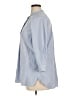 Duluth Trading Co. Blue 3/4 Sleeve Button-Down Shirt Size XL - photo 5