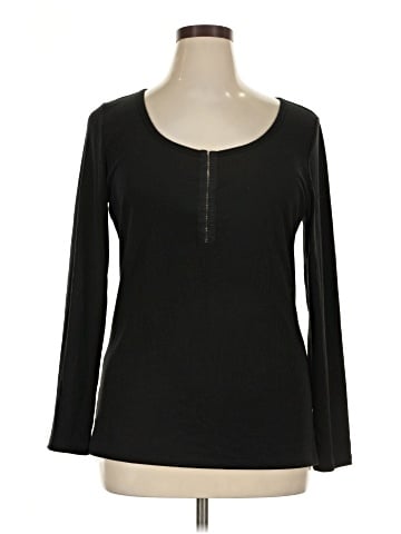 Torrid Long Sleeve Henley (view 1)