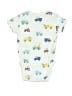 H&M 100% Cotton Print White Short Sleeve Onesie Size 2-4 Months - photo 2
