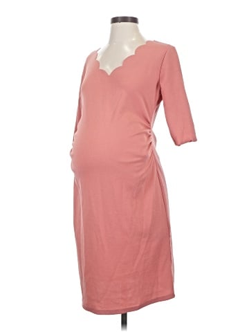 Pink Blush Casual Dress (view 1)
