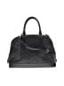 Coach 100% Leather Graphic Gray Black Leather Satchel One size - photo 1