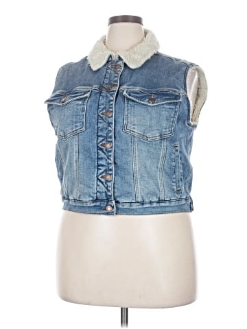 Judy Blue Denim Vest (view 1)